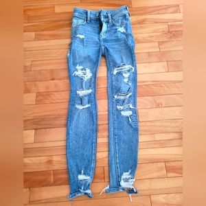 American Eagle size 000 short hi-rise jennings